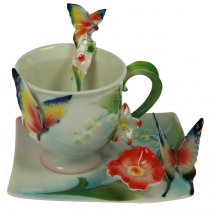  Подарочный чайный набор Бабочка на 1 персону