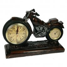  Часы-термометр Мотоцикл